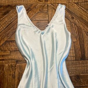 Miss Elaine mid length satin night gown